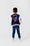 Lola + The Boys Superman Boys Bomber Jacket