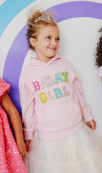 Lola + The Boys Sweaters & Sweatshirts Birthday Girl Hoodie