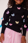 lola-wicked Sweaters & Sweatshirts 2 Butterfly Turtleneck Sweater