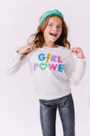 exclude-new-arriv Sweaters & Sweatshirts Crystal Girl Power Sweatshirt