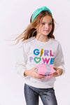 exclude-new-arriv Sweaters & Sweatshirts Crystal Girl Power Sweatshirt