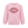 Lola + The Boys Sweaters & Sweatshirts Crystal Lip Sweatshirt