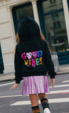 Lola + The Boys Sweaters & Sweatshirts Good Vibes Hoodie