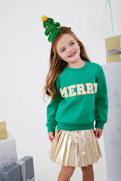 Lola + The Boys Sweaters & Sweatshirts Merry Pearl Sweatshirt