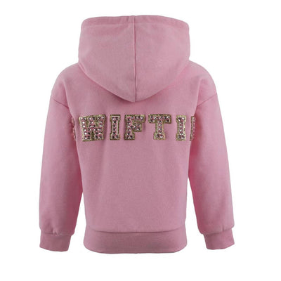 exclude-new-arriv Sweaters & Sweatshirts Pink Crystal Swiftie Hoodie