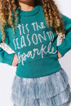 exclude-fall Sweaters & Sweatshirts Tis The Season to Sparkle Crystal Sweater