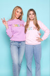 Lola + The Boys Sweaters & Sweatshirts Women's Chicago Gem Sweatshirt - Lavender