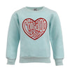 exclude-new-arriv Sweaters & Sweatshirts Small Women's Chicago Sparkle Heart Sweatshirt