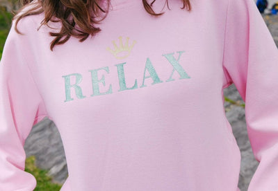 exclude-sale Sweaters & Sweatshirts Women's Pink Relax Hoodie