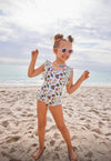 exclude-sale Swimwear Rainbow Funny Ice Cream Swimsuit