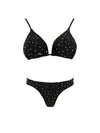 exclude-new-arriv Swimwear Black / 2 Rainbow Sparkle Bikini