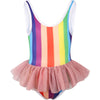 Lola & The Boys Swimwear Rainbow Tutu Swimsuit