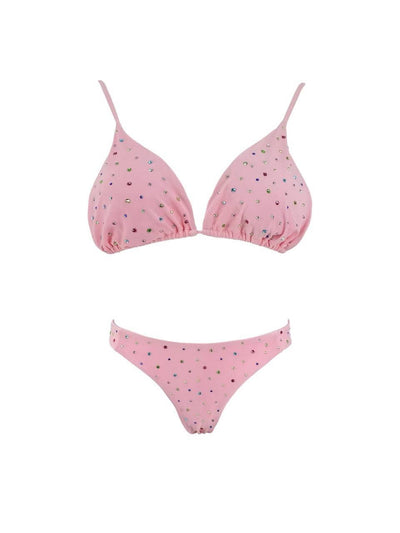 exclude-new-arriv Swimwear Pink / Small Women's Rainbow Sparkle Bikini