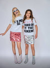 Lola + The Boys Tops A Lot Going On Sequin T-shirt