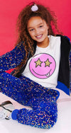 Lola + The Boys Tops Emoji Starry Eyes Tee