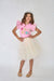 Pink Birthday Girl Gem Ruffle T-Shirt