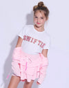 exclude-new-arriv Tops Pink Crystal SWIFTIE T-shirt