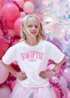 exclude-new-arriv Tops Rose Crystal Swiftie Tee