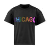 exclude-new-arriv Tops Black / 2 Sequin Chicago T-shirt