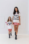 Lola + The Boys Tops Women's A Lot Going On Sequin T-shirt