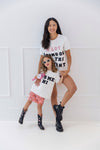 Lola + The Boys Tops Women's A Lot Going On Sequin T-shirt