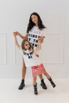 Lola + The Boys Tops Women's A Lot Going On Sequin T-shirt