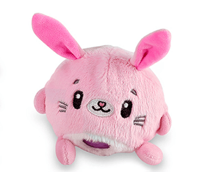 Top Trenz Toys Jessica (Pink) Easter Beadie Buddies -Sensory Plush Squishy Toy