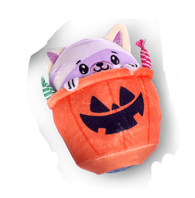 Top Trenz Toys Milo Trick Or Treat - Sensory Beadie Buddies Squishy Toy