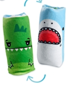 Top Trenz Monster / Shrak Two Flippin' Cute - Plush Water Wigglers Toy