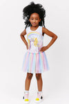 Lola + The Boys Unicorn Dreamland Crystal Dress