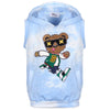 Lola + The Boys Varsity Bear Tie Dye Hoodie Set