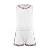 Lola + The Boys White Rainbow Gems Short Set