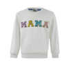 Lola + The Boys Women's Crystal MAMA Sweatshirt