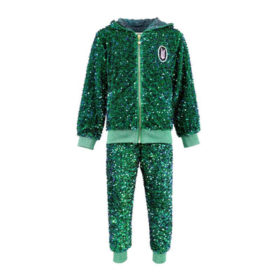 Lola + The Boys Women's Elphaba Sequin Set