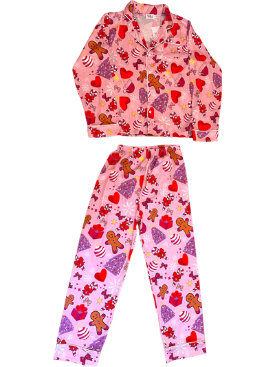 Lola + The Boys Women's Lola’s Christmas Silk Set