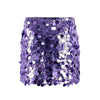 Lola + The Boys Purple / Small Women's Magic Paillette Mini