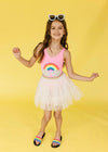 Lola + The Boys Women's Pearl Clouds Rainbow Swimsuit