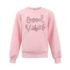 exclude-fall Small Women's Sparkling Good Vibes Sweatshirt