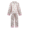 Lola + The Boys Women's Strawberry Dream Satin Set