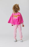 Lola + The Boys Wonder Woman Pink Set with Cap