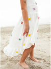 Lola + The Boys 3D Rainbow Butterfly High Low Dress