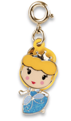 Charm It! Accessories Gold Swivel Cinderella Charm Charm It! Charms