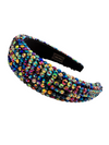 Lola + The Boys Accessories Rainbow Crystal Encrusted Headband