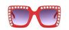 Lola & The Boys Accessories One Size / Red Elton Sunglasses