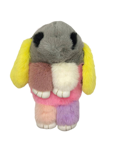 Lola + The Boys Accessories Multi color Floppy Furry Bunny Purses