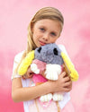 Lola + The Boys Accessories Multi color Floppy Furry Bunny Purses