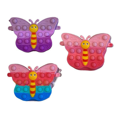 Lola & The Boys Accessories Happy Butterfly Fidget Purse