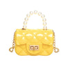 Lola + The Boys Accessories Yellow Mini Coco Pearl Purse