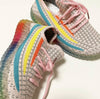 Lola + The Boys Accessories Peachy Rainbow Trainer