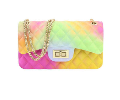 Lola + The Boys Accessories Sherbert Swirl Tie Dye Coco Purse